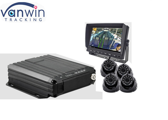 3G 4G Dual SD 4ch Mobile Dvr Solusi Surveillance Real Time