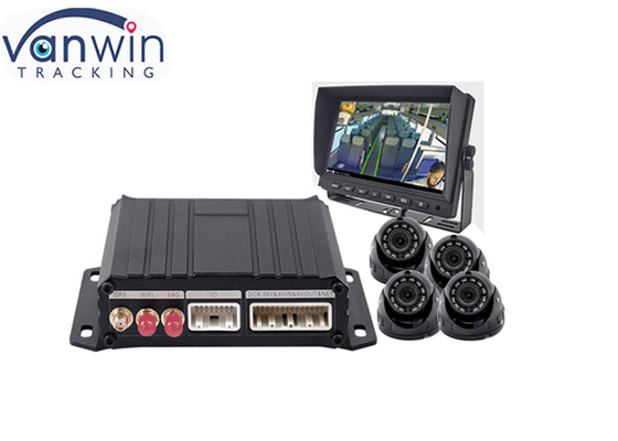 3G 4G Dual SD 4ch Mobile Dvr Solusi Surveillance Real Time