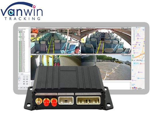 3G 4G Dual SD 4ch Mobile Dvr Solusi Surveillance Real Time