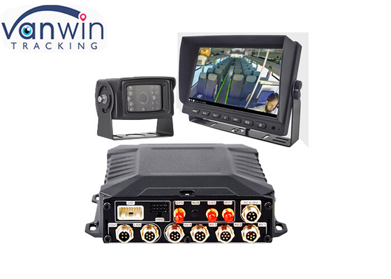 3g/4g Wifi Hdd Pelacakan 4/8 Channel mobile dvr kit dengan RFID Untuk taksi truk mobil bus