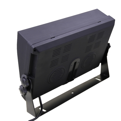 AHD 9Inch Quad Car Monitor Dengan Kamera Rekaman Video 4CH Quad TFT Monitor