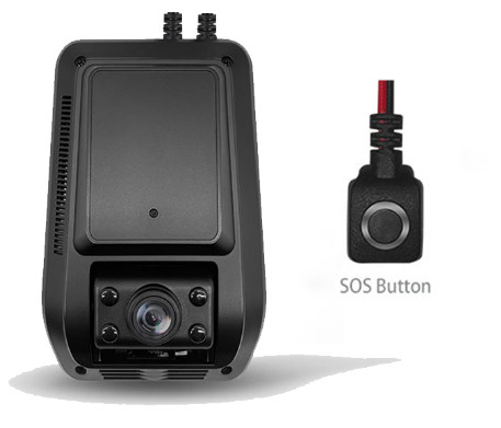 4G ADAS Dash Cam Car Video Recorder OEM 2CH 1080P DVR 4G WIFI GPS untuk Taksi