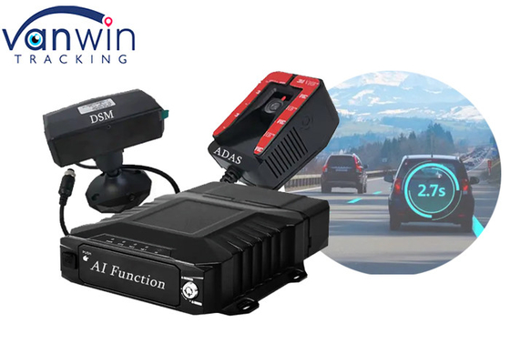 1080P 8CH HDD AI Mobile DVR GPS WIFI 4G ADAS DSM BSD Kamera H265 MDVR