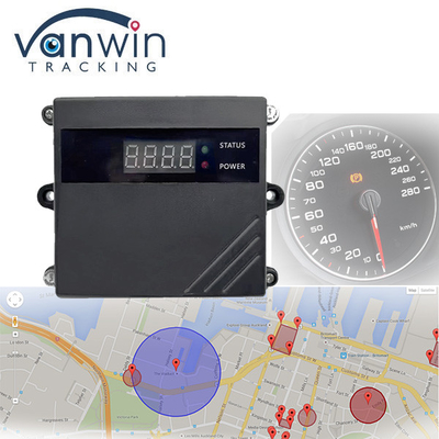 Tamper Proof GPS Geofence Zona Kendaraan Speed Governor dengan dukungan batas kecepatan ganda