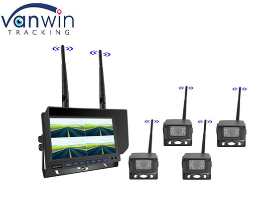 7 Inch Wireless Digital MonitorKeter kamera kendaraan TFT Car Monitor Untuk Kendaraan Berat