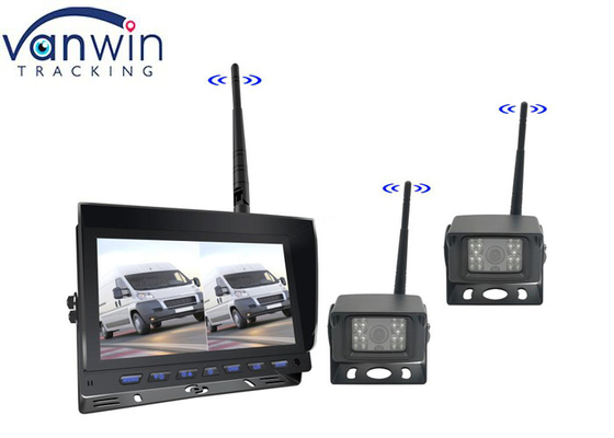 Kit monitor mobil TFT tampilan belakang Monitor mobil IPS nirkabel 9ich AHD 1080P