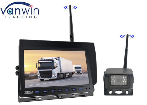 10 Inch Quad Split 4ch AHD Wireless 1080P Mobil Kembali Kamera Monitor Kit