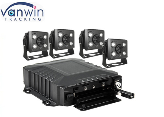 GPS WIFI 4CH 720p 1080p 3G Mobile DVR untuk Bus Taxi Truck