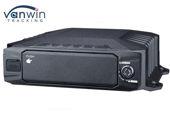 DVR Mobile 4 Saluran Fungsional dengan Dashcam 4G GPS WIFI untuk Taksi / Bus