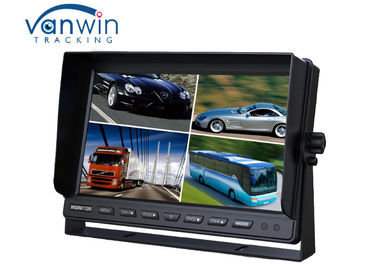 24V Van TFT Car Monitor 10.1 inch 16: 9 monitor lcd mobil digital 4 cara input / output