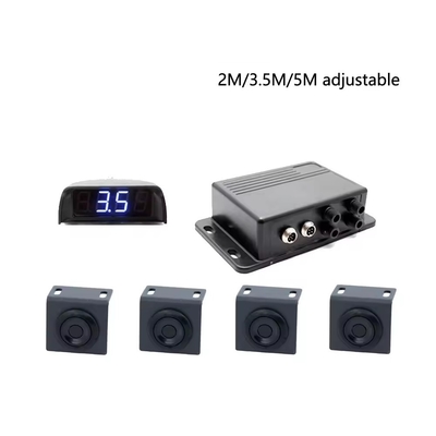 10M Heavy Duty Anti-Kollision Parking Sensor Kit, Layar LED Besar Dengan Beep Alert