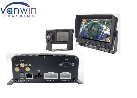 H.264 AHD 1080P HDD SSD SD Card 5 Saluran Mobile DVR MNVR Untuk Bus Sekolah Trailer Truk Mobil Mobil