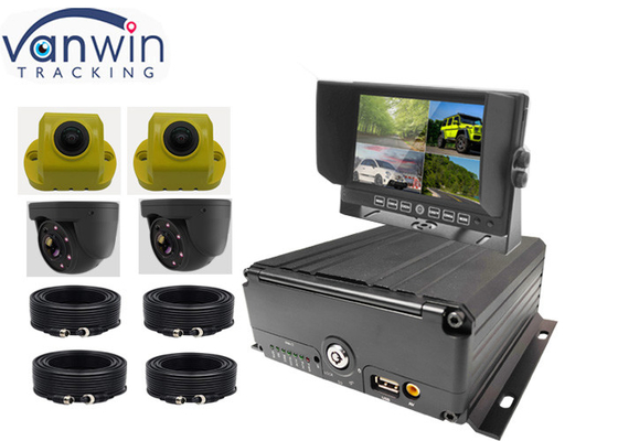 4G GPS WiFi MNVR Dengan HDD SSD Dukungan untuk Truck Bus Remote Vehicle Network Monitoring