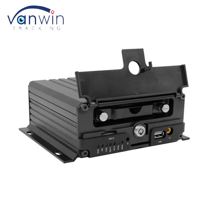 4CH MNVR Dengan HDD SSD Dukungan 4G GPS WiFi untuk Truck Bus Remote Vehicle Network Monitoring
