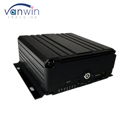 4CH MNVR Dengan HDD SSD Dukungan 4G GPS WiFi untuk Truck Bus Remote Vehicle Network Monitoring