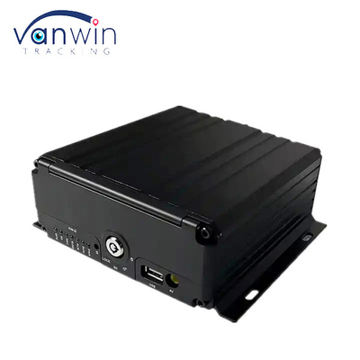4CH MNVR Dengan HDD SSD Dukungan 4G GPS WiFi untuk Truck Bus Remote Vehicle Network Monitoring