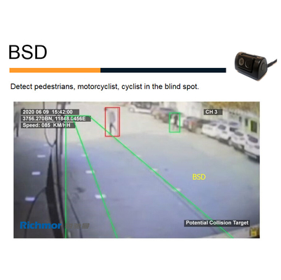 New 4CH 4G WIFI MDVR dengan ADAS DSM BSD GPS WIFI Opsional untuk Bus Muck Truck