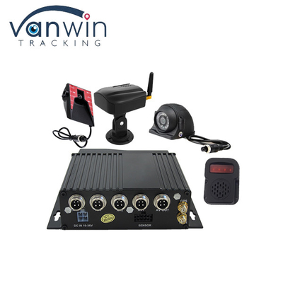 New 4CH 4G WIFI MDVR dengan ADAS DSM BSD GPS WIFI Opsional untuk Bus Muck Truck