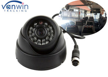 Plastik Perumahan Indoor 2mp IR Car Dome Camera 1080p HD Keamanan CCTV Kamera untuk Bus