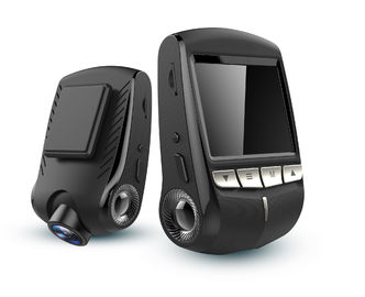 2 Channel 1080P Mobil DVR kamera depan + belakang, WIFI Car Video Camera Recorder Bentuk Bulat