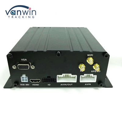 Full HD 8CH 1080P MDVR Dengan 4G 5G GPS Perangkat WIFI Untuk Pemantauan Mobil Bus Taksi Dual Hard Drive