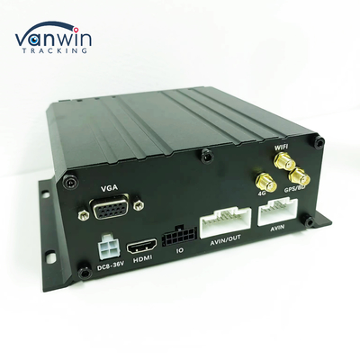 Full HD 8CH 1080P MDVR Dengan 4G 5G GPS Perangkat WIFI Untuk Pemantauan Mobil Bus Taksi Dual Hard Drive