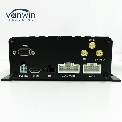 Full HD 8CH 1080P MDVR Dengan 4G 5G GPS Perangkat WIFI Untuk Pemantauan Mobil Bus Taksi Dual Hard Drive