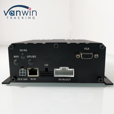 8-Channel Hard Disk SD Card Mobile DVR H.264 Car MDVR untuk pemantauan keselamatan kendaraan