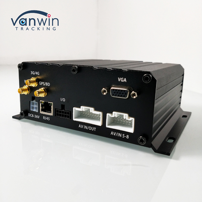 8-Channel Hard Disk SD Card Mobile DVR H.264 Car MDVR untuk pemantauan keselamatan kendaraan