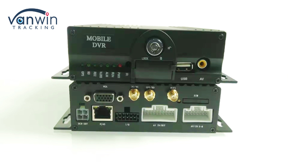 AI 8 Channel 1080P 512G Dual SD Card Car MDVR Camera System Dengan ADAS DMS Fatigue Driving Detection Function Mobile DVR