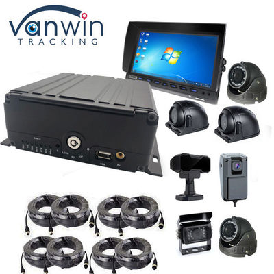 8CH AI MDVR 4G GPS DVR Kendaraan untuk dukungan bus ADAS DMS BSD dengan 4G 5G Kotak hitam mobil Video Recorder untuk bus sekolah