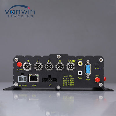 Perekam Video Perekam Berkendara AI DVR Seluler 4CH/8CH 1080P H.265 HHD