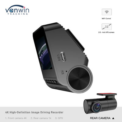 4K High Definition Image Driving Recorder 1080P Dukungan WiFi GPS Taxi Recorder Kamera
