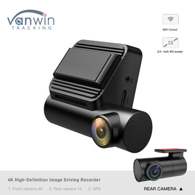 4K High Definition Image Driving Recorder 1080P Dukungan WiFi GPS Taxi Recorder Kamera