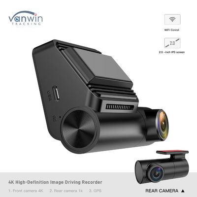 4K High Definition Image Driving Recorder 1080P Dukungan WiFi GPS Taxi Recorder Kamera