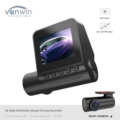 4K High Definition Image Driving Recorder 1080P Dukungan WiFi GPS Taxi Recorder Kamera