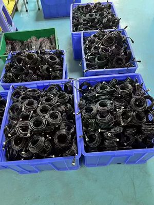 20m 4P Din Jack Ekstensi Kabel Double Shielded Wanita ke Pria Konektor Untuk Kamera Bus