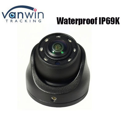 180° 1080P 2MP Waterproof IP69K Indoor/Outdoor Dome Camera Dengan IR Night Vision Untuk Bus/Truck