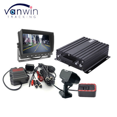 4CH 1080P SD MDVR Real Time Monitoring and Tracking 4G AI ADAS DMS Mobile DVR Untuk Bus Truck Sistem CCTV