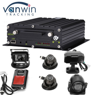 8-saluran Full HD 1080P AI MDVR System ADAS DMS dengan 8 Kamera AHD untuk Bus / Truk