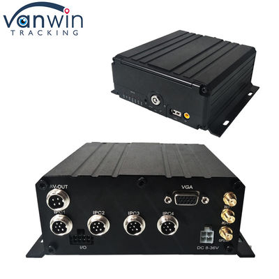 HD 1080P H.264 4 Channel Mobile DVR GPS WIFI Kendaraan Bus Car Recorder