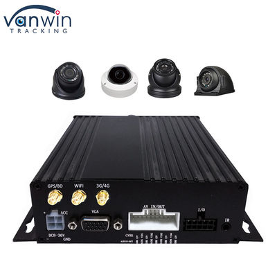 GPS 1080P HD 4CH Mobile DVR SD Card Samrt WIFI Bus Kendaraan Digital Video Recorder