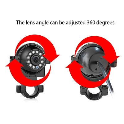 1080P Wide-Angle Front And Rear Side View Camera Night Vision AHD Mobil Bus Truk Kembali Kamera Rearview