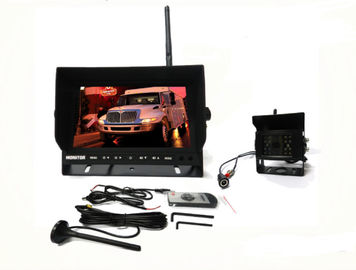 Wireless HD TFT Car Monitor, Kit kamera Membalik Nirkabel 24V untuk Truk