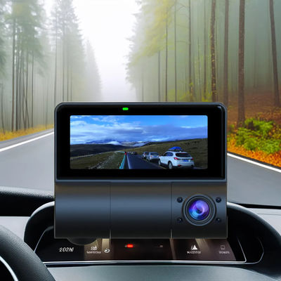 WiFi GPS Car Recorder Dual Recording Invisible 1080P Car Dash Camera dengan Lens F/NO 1.60