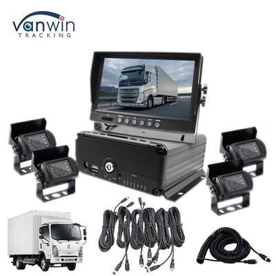 Mobil Black Box Camera Mobil DVR SIM SD Card Truck Car Recording Instrument MDVR Kamera Depan Dan Belakang Yang Digunakan Untuk Bus Box