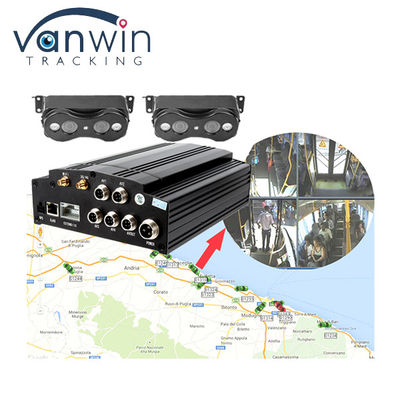 4G GPS Video Bus Penonton Penumpang, Kendaraan Orang Menghitung Mesin Sistem