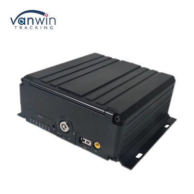 Kartu penyimpanan mobil AHD 1080P 4CH Hard Drive Mobile DVR High Definition Video Monitor