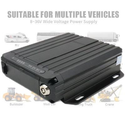 4G Online Video Tracking GPS Mobile DVR 1080p SD Card 4 Channel Sim Card GPS Kendaraan CCTV Kamera