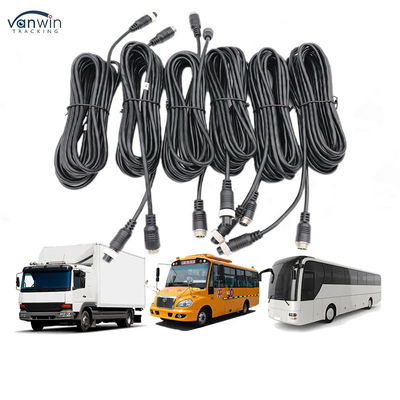 DVR Aksesoris Kabel Ekstensi Penerbangan 5M Kabel Kamera Cadangan 4-Pin Pria ke Wanita